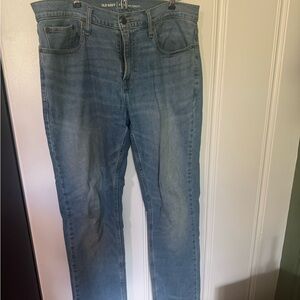 Old Navy Men's Light Blue Straight Jeans